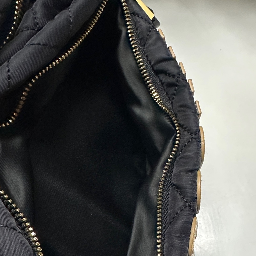 Moschino Black Quilted Nylon Belt Bag with Gold Lettering. Travel in Style - Picture 17 of 17
